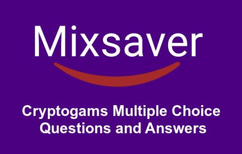 Cryptogams Multiple Choice Questions and Answers