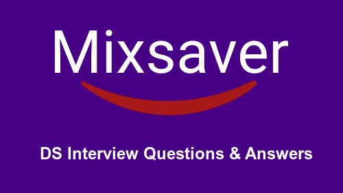 DS Interview Questions & Answers