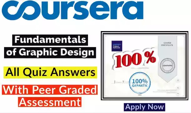 Fundamentals of Graphic Design Coursera Quiz Answer