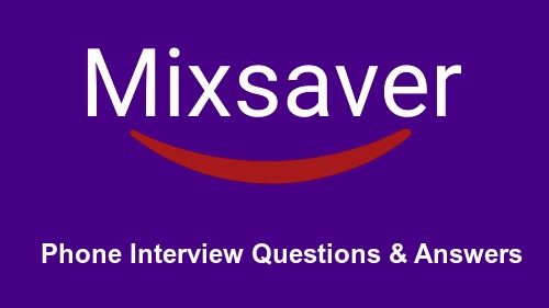 Phone Interview Questions & Answers