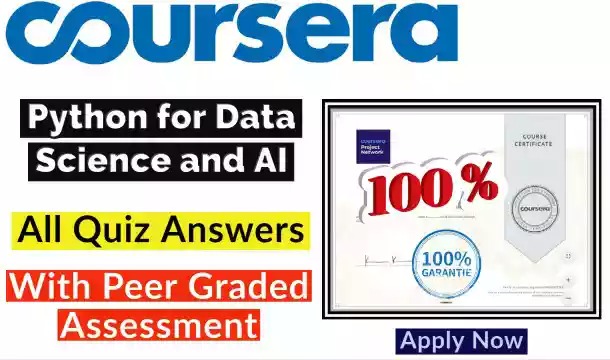 Python for Data Science and AI Coursera Answers