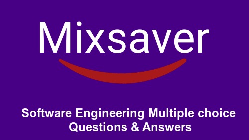 Software Engineering Multiple choice Questions & Answers