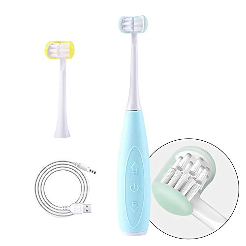 Triple Best Kids Sonic Toothbrush with 2 Pieces.