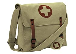 Rothco Vintage Medic Canvas Bag With Cross Promo.