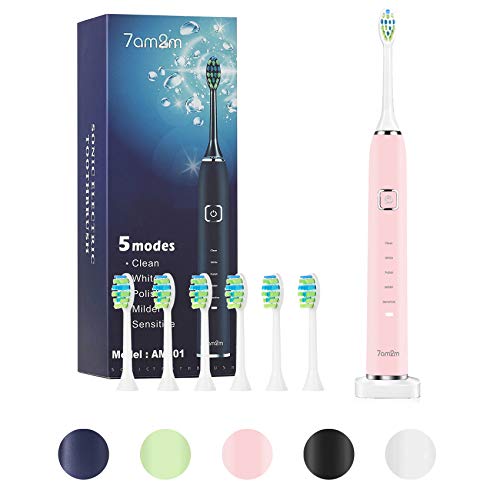 Sonic Rechargeable Electric Toothbrush for Kids and Adults.