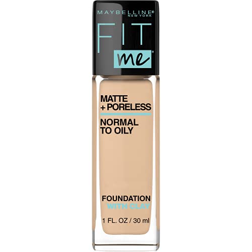 MAYBELLINE Fit Me Matte + Poreless Liquid Foundation Makeup Sale.