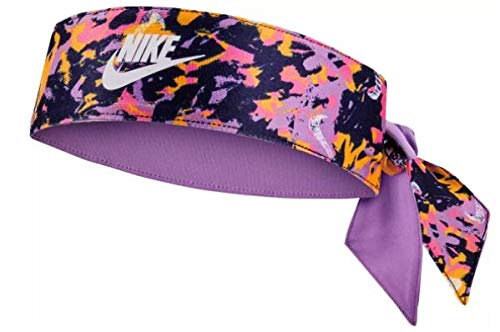 Nike Youth Reversible Printed Head Tie (Violet Star-Printed).