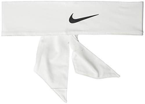 White Nike Dri-Fit Head Tie 2.0.