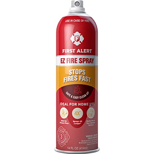 FIRST ALERT Fire Extinguisher |EZ Fire Spray Fire Extinguishing coupon.