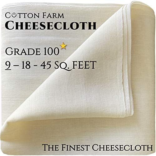 6 Yards Grade 90 Cheesecloth.