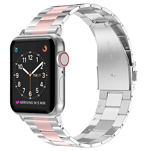 Wearlizer Stainless Steel Compatible with Apple Watch Band Sale.