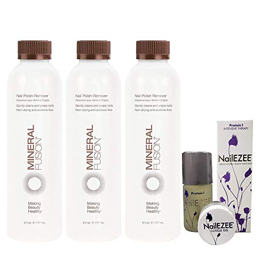 NailEZee Step 1 and Mineral Fusion Nail Polish Remover Sale.