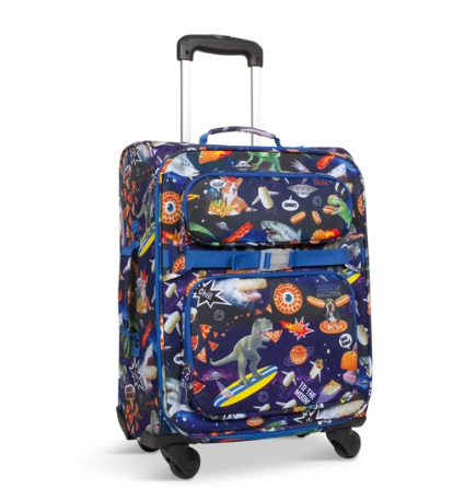 Meme Space Odyssey Blue Young Traveler Luggage Discount code.