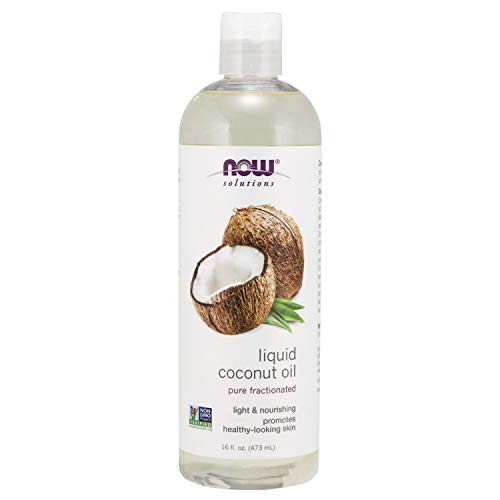 NOW Solutions, Liquid Coconut Oil.