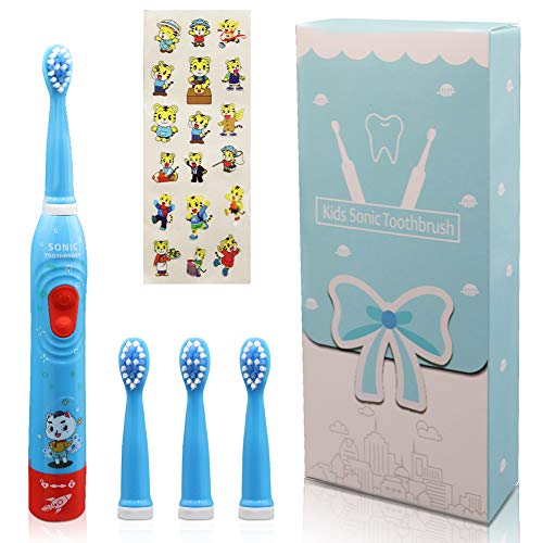 Kids Electric Toothbrushes Sonic Rechargeable Kids Electric Toothbrush.
