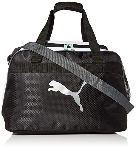 PUMA Evercat Sidewall 2.0 Crossbody Bag, Black/Silver.