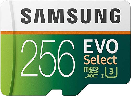 Samsung Electronics EVO Select 256GB MicroSDXC.