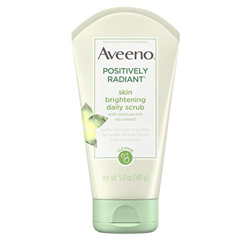Aveeno Positively Radiant Skin Brightening Exfoliating Daily Facial.