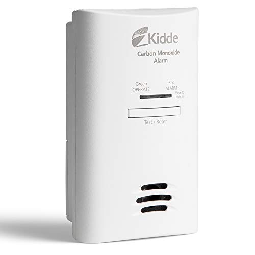 Kidde AC Carbon Monoxide Detector Alarm | Plug-In with Battery Backup.