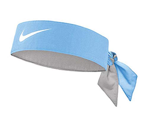 Nike Tennis Tie Headband (University Blue White).