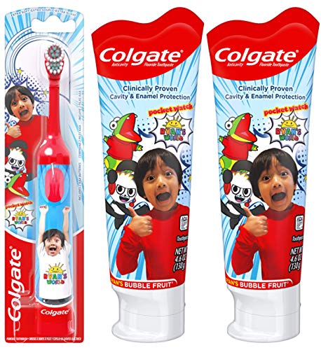 Colgate Kids Toothpaste Gel with Fluoride Twin Pack.