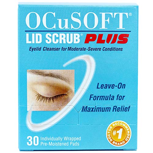 OCuSOFT Lid Scrub Plus, Pre-Moistened Pads, 30 Count.