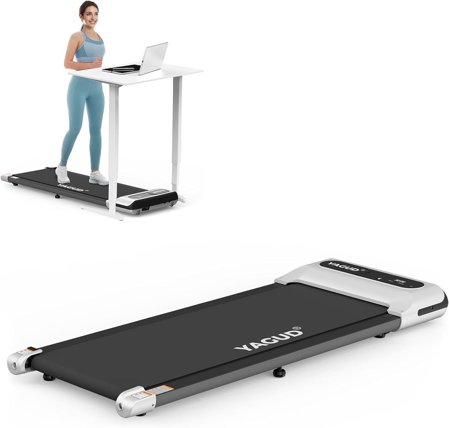 Under Desk Treadmill: Portable Walking Pad for Home and Office.