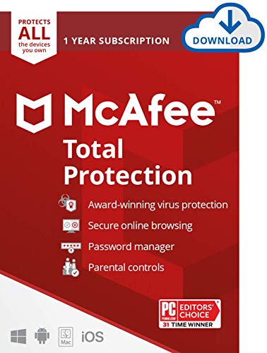McAfee Total Protection discount.