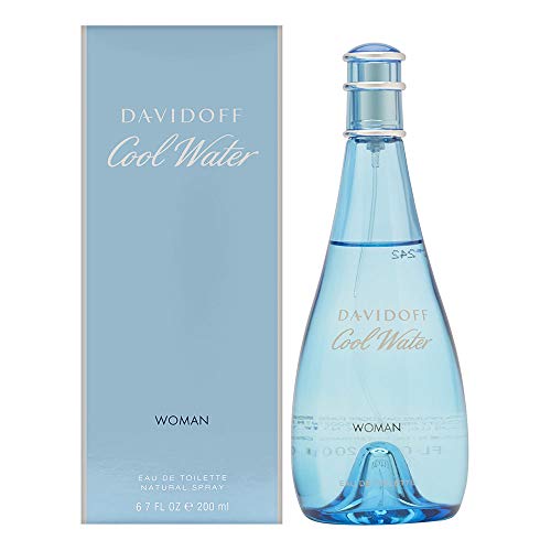 Cool Water by Davidoff for Women 3.4 oz Eau de Toilette Spray.