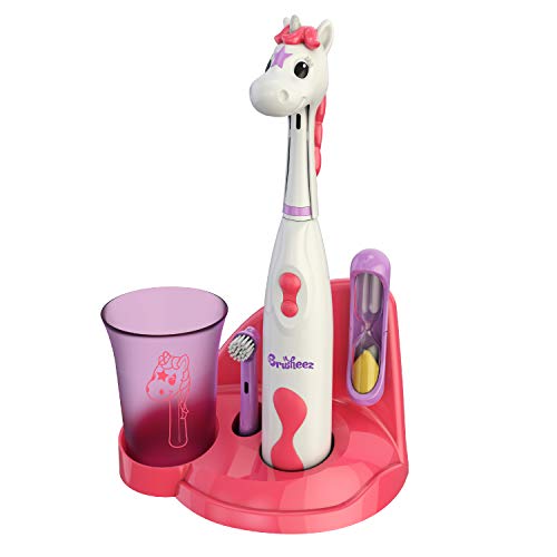 Kids Electric Toothbrush Set (Carnivore Series) - Battery Operated.