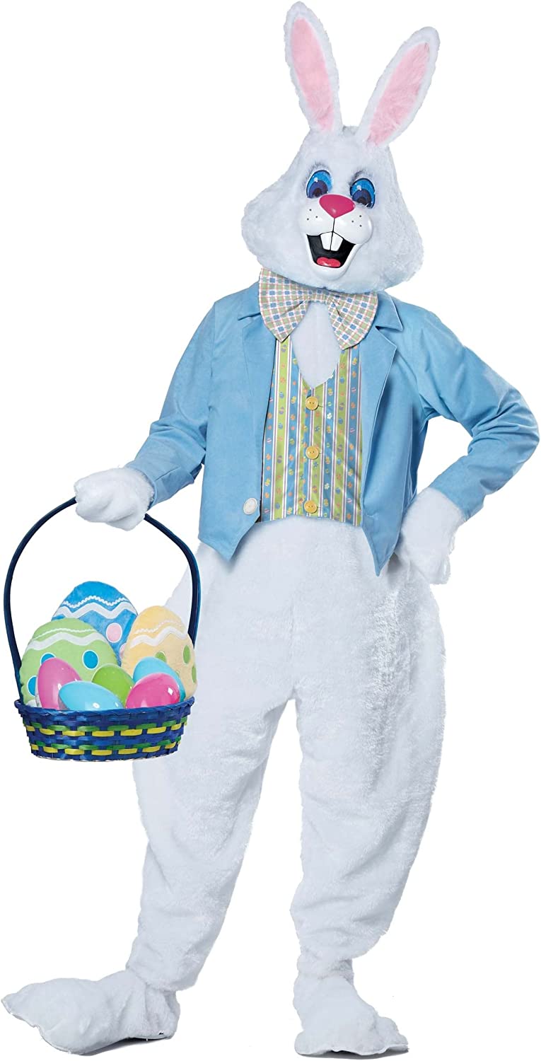 Adult Plus Size Deluxe Easter Bunny Costume.