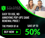 Cylance coupon code for 1 year on 10 Devices.