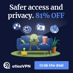 Privacy is a BIG DEAL! Get 83 % off on Atlas VPN.